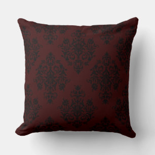 Almofada Design de Na moda de de cor vermelha escura e rica