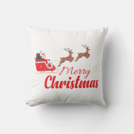 Almofada Design de Natal e renas