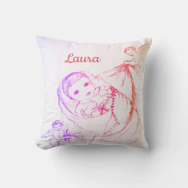 Almofada Design de Nova Menina