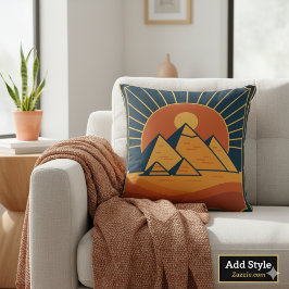 Almofada Design de Ouro Scarab Amulet Scarab