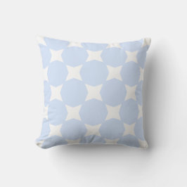 Almofada Design de padrão de estrela pastel azul bebê e bra