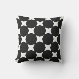 Almofada Design de padrão de estrela pastel e branco suave