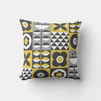 Almofada Design de padrão sem soldadura da ventoinha. Estil