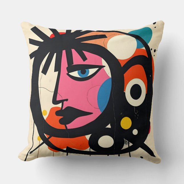 Almofada Design de Pop de na moda (Frente)