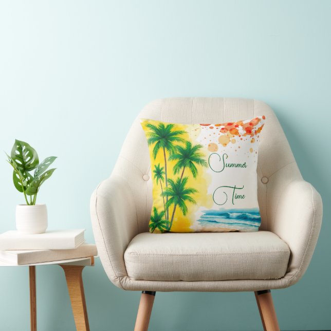 Almofada design de praia “Verão” (Cadeira)