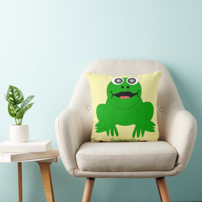 Almofada Design de Sapo Personalizado (Cadeira)