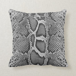 Almofada Design de Snakeskin, teste padrão do impressão da