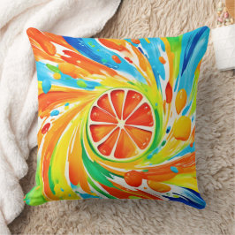 Almofada Design de Splash de Giro Citrus