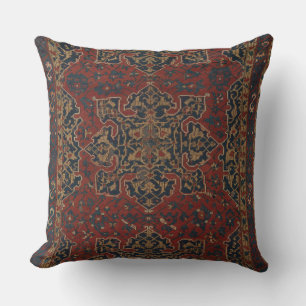 Almofada Design de tapete de Ushak Star