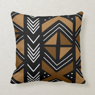 Almofada Design de Tecido Bogolan africano