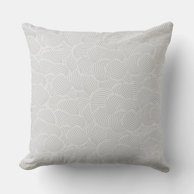 Almofada design de textura abstrata moderna (Frente)