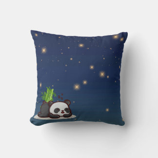 Almofada Design de Travesseiros de Panda com Sono