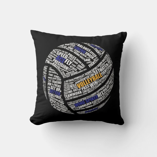 Almofada Design De Voleibol Masculino Pl (Frente)