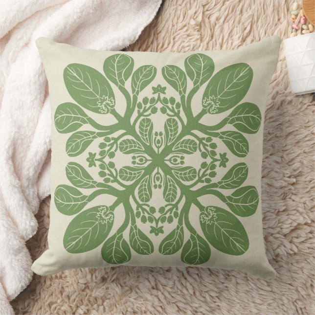 Almofada Design do Havaí Quilt Naupaka (Cobertor)