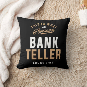 Almofada Design do Incrível Bank Teller