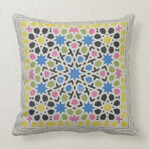 Almofada Design do mosaico do Alhambra, 'do Arabian