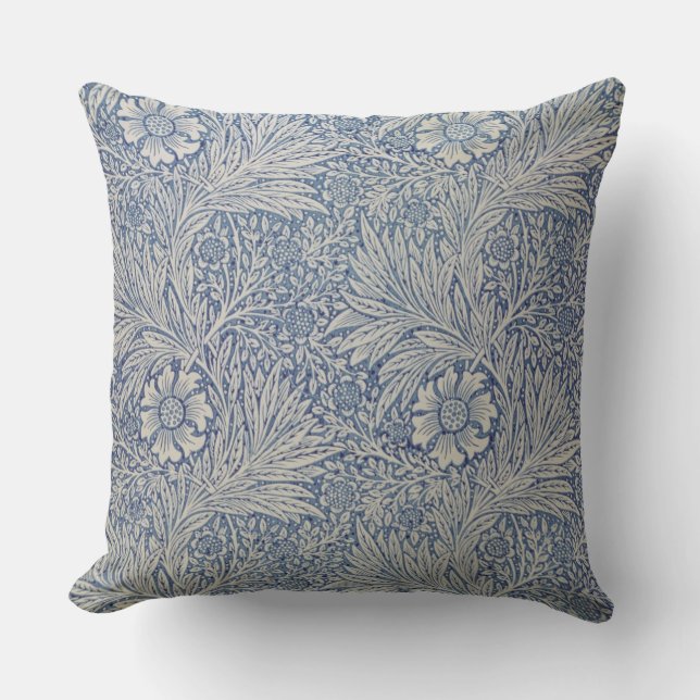 Almofada Design do papel de parede do "cravo-de-defunto", (Frente)