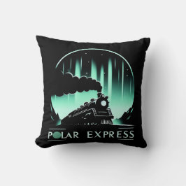 Almofada Design Elegante do Trem Polar Express