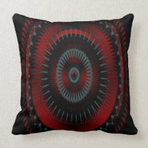 Design espiral vermelho, preto e cinzento