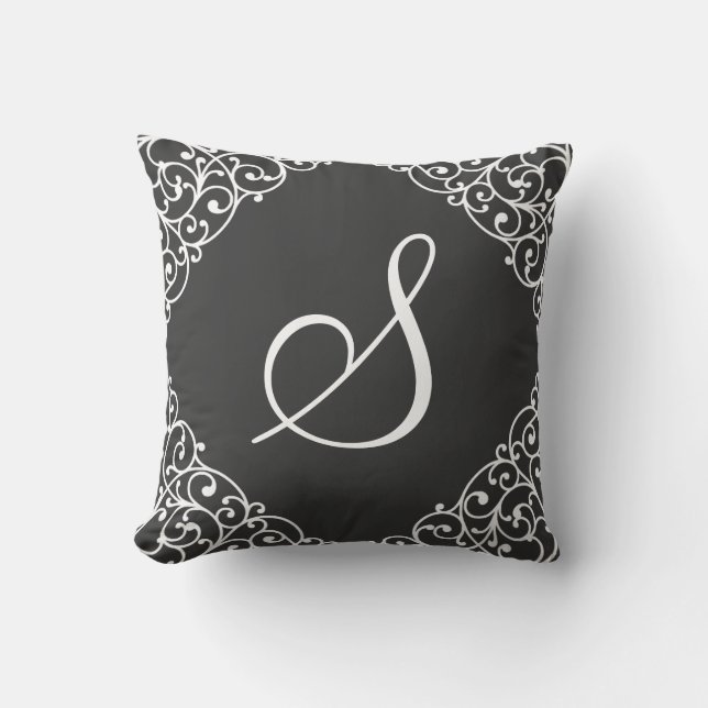 Almofada Design feito sob encomenda elegante inspirado (Frente)