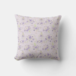 Almofada design floral de lavanda bonito