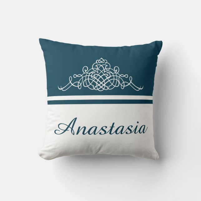 Almofada Design floral elegante (Frente)