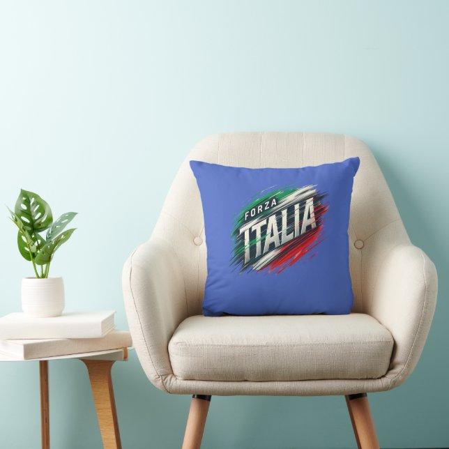 Almofada Design Forza Italia com efeito dinâmico (Cadeira)