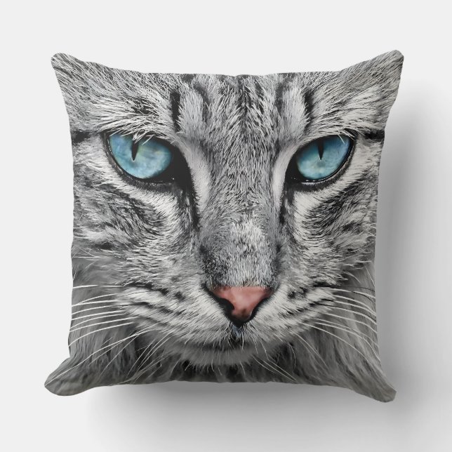 Almofada Design Fratural Da Face Cat-10682 (Frente)