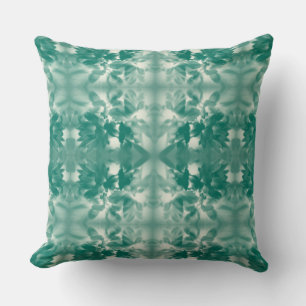 Almofada Design Geométrico Digital - Chrysanthemum - Aqua
