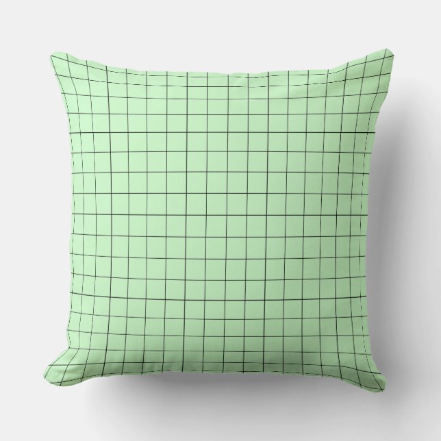 Almofada Design Modern Lignes Tartan Pastel Colors Travesse (Frente)