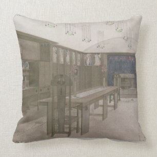 Almofada Design para uma sala de jantar, 1901 (litho da