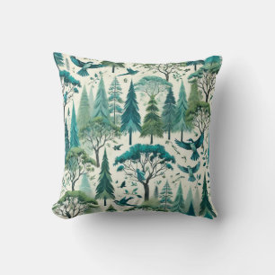 Almofada Design sem costura inspirada na natureza