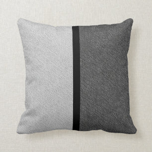 Almofada Design Textured tom do contemporâneo 2 com listra