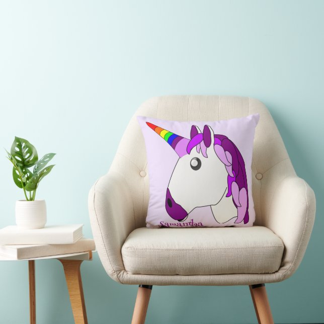 Almofada Design Unicorn personalizado (Cadeira)