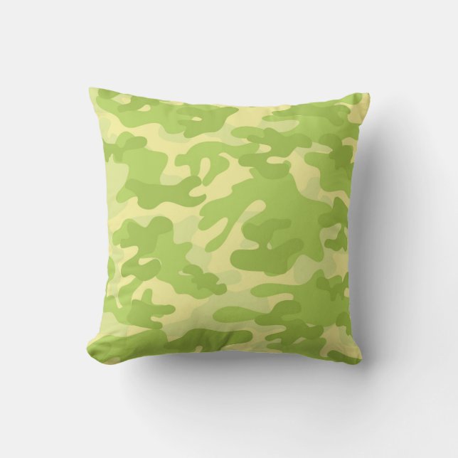 Almofada Design Verde Camo (Frente)