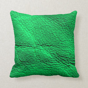 Almofada Design verde de néon do travesseiro do jacaré pe