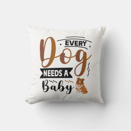 Almofada Designs de citação de Cachorro Engraçado Personali