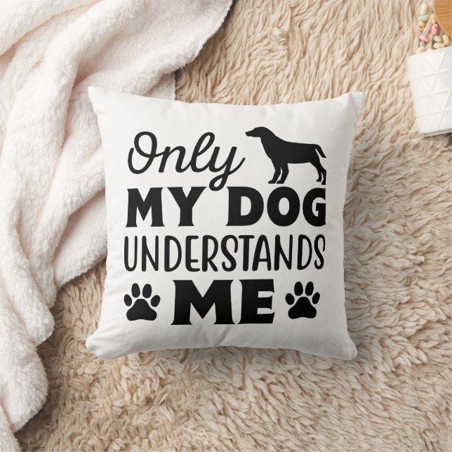 Almofada Designs de citação de Cachorro Engraçado Personali (Cobertor)