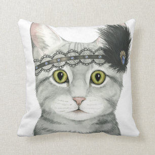 Almofada Desligar Cat Bejwelt Com rendas