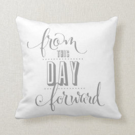 Almofada Deste dia envie o travesseiro decorativo