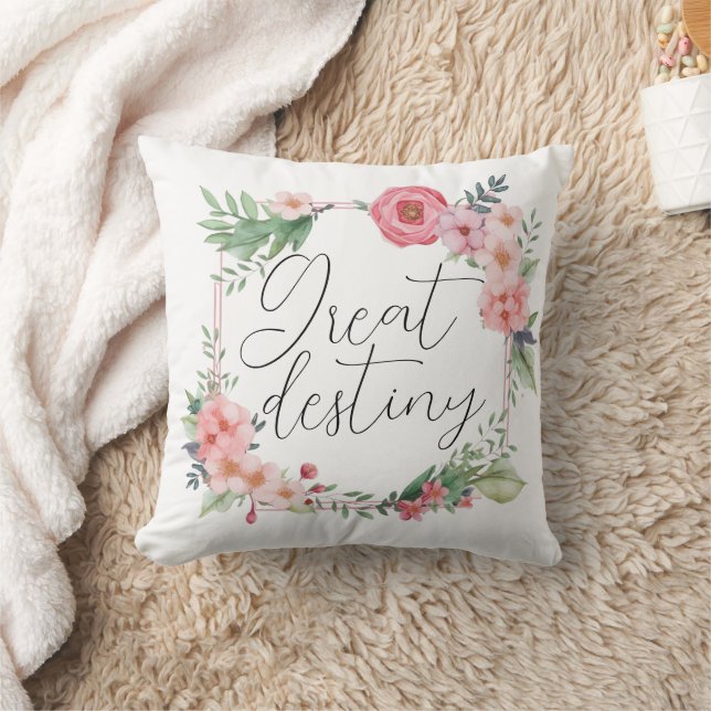 Almofada Destino do excelente (Cobertor)