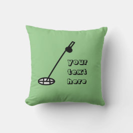 Almofada detecção de metal verde mínimo