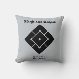 Almofada Detesto Familiar Japonês Minimalista de Vintage Pe