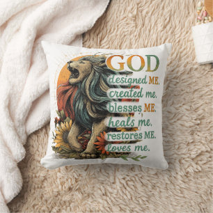 Almofada Deus Me Projetou...