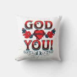 Almofada Deus te ama
