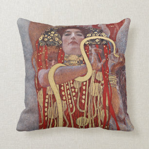 Almofada Deusa da Saúde, Higieia (Salus), Gustav Klimt