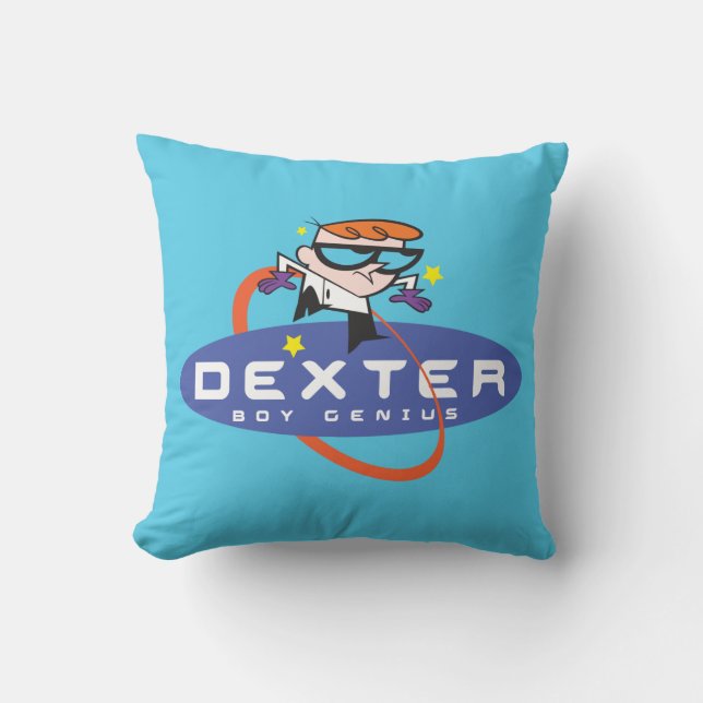 Almofada Dexter "Boy Genius" (Frente)
