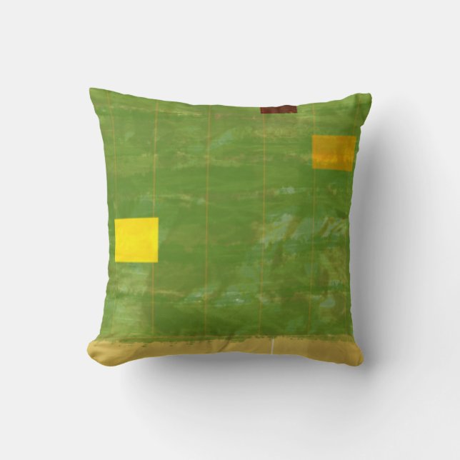 Almofada Dia 3 da génese: Vegetação 2014 (Frente)