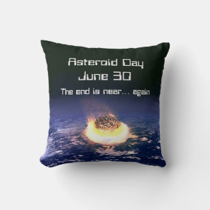 Almofada Dia Asteroide 30 de junho