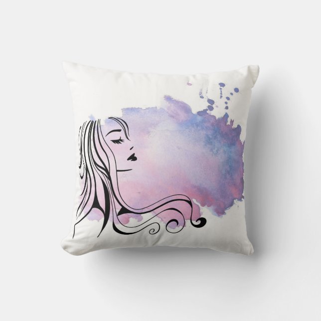 Almofada Dia da Mulher feliz dia de as mães (Frente)